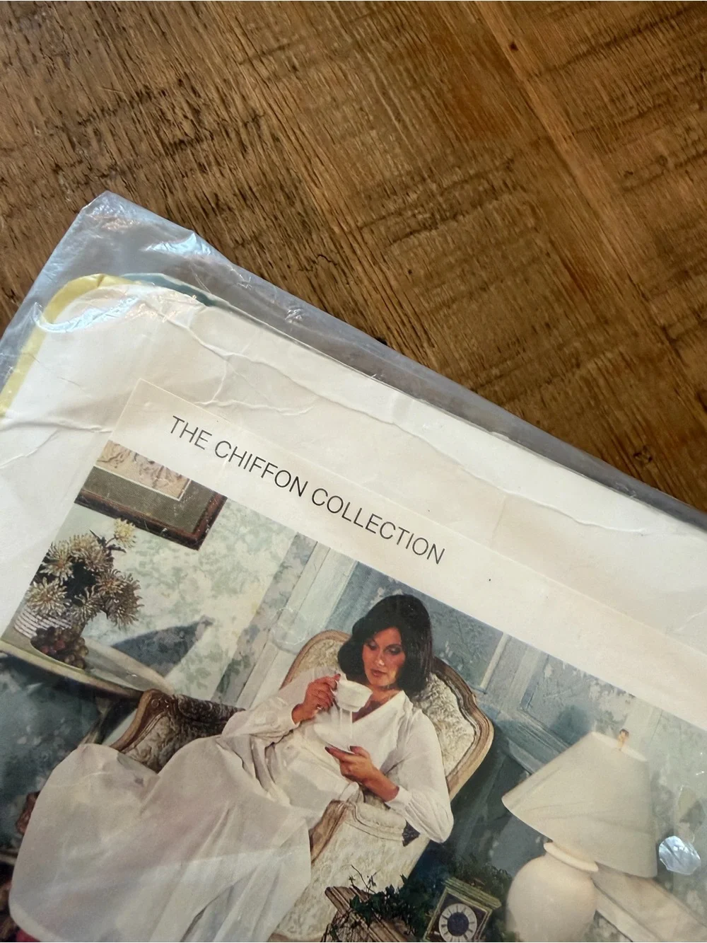 Vintage Springmaid Wondercale Floral Fitted Sheet ONLY. New. Sz-Full Blue